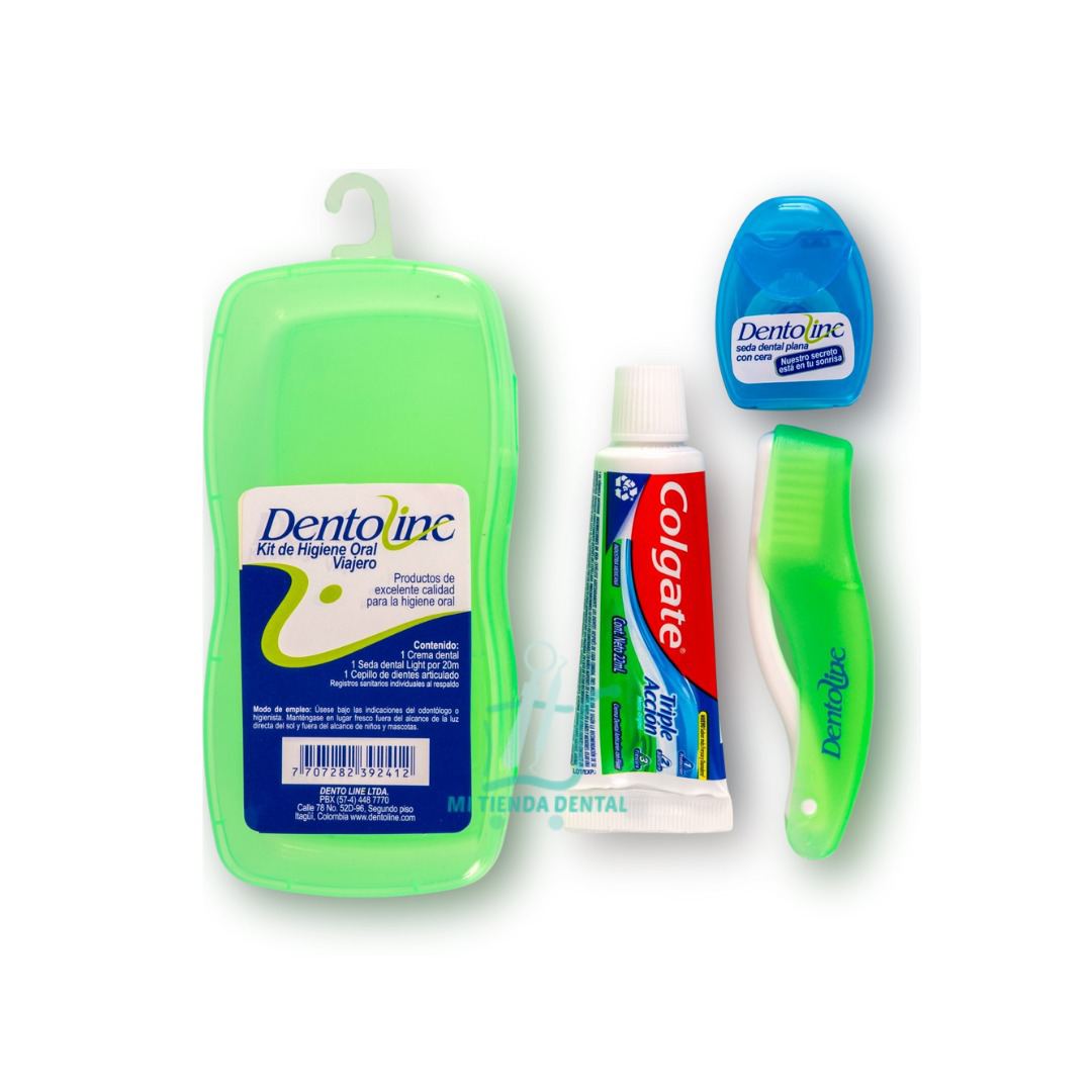 Kit de higiene oral viajero